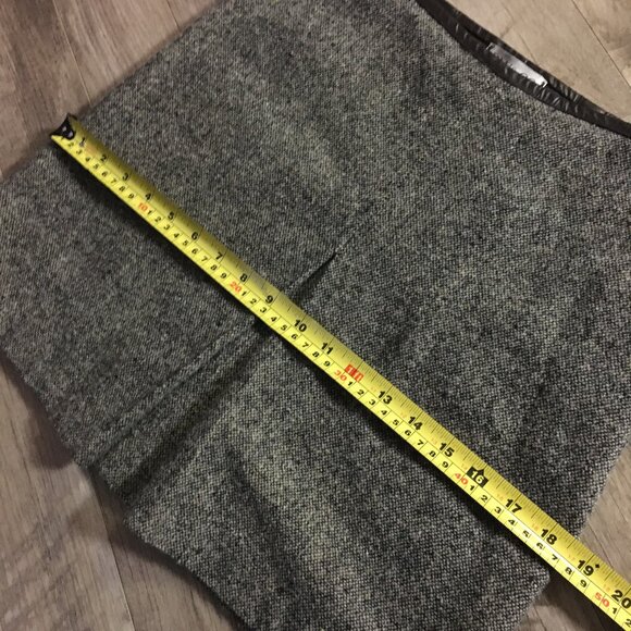 Vintage RW&CO. Preppy Wool Pleated Mini Skirt - Picture 11 of 13